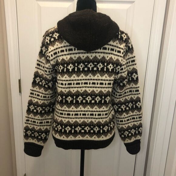 Runox Scandia Strik Pure Wool hooded long sleeve sweater - Picture 14 of 14